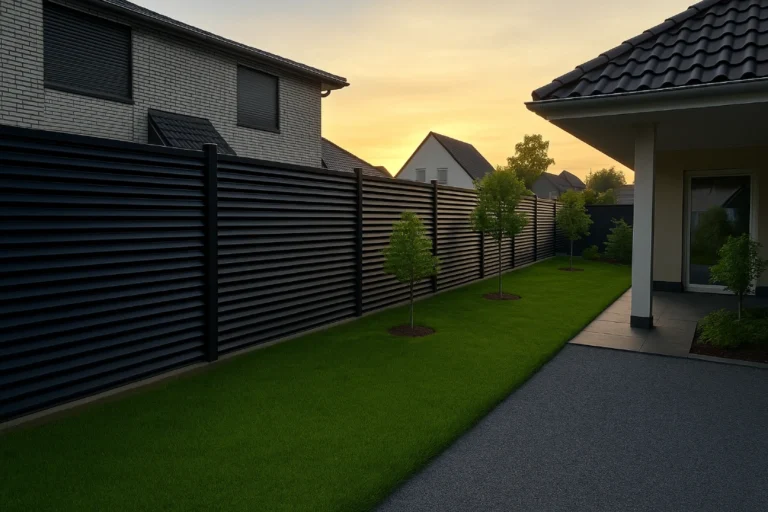 20250501_0851_Moderner Garten mit Zaun_remix_01jt59rjprf4f80rbt4jr0ks5j