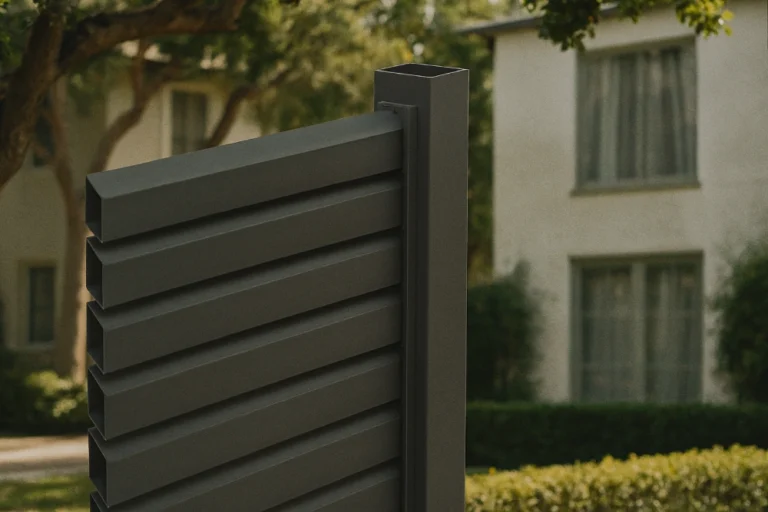 20250617_2100_Moderner Lamellenzaun_remix_01jxzm4tmcfvc9h2y8aqx30tmf